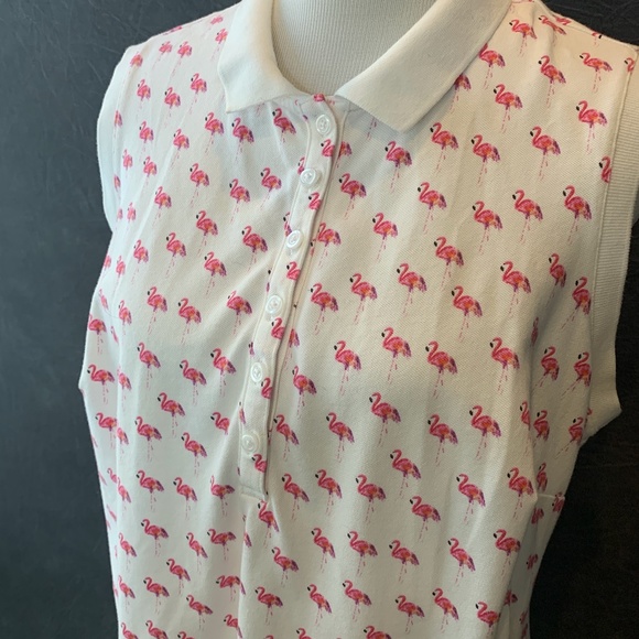 Lands' End Sleeveless Polo - Picture 2 of 9